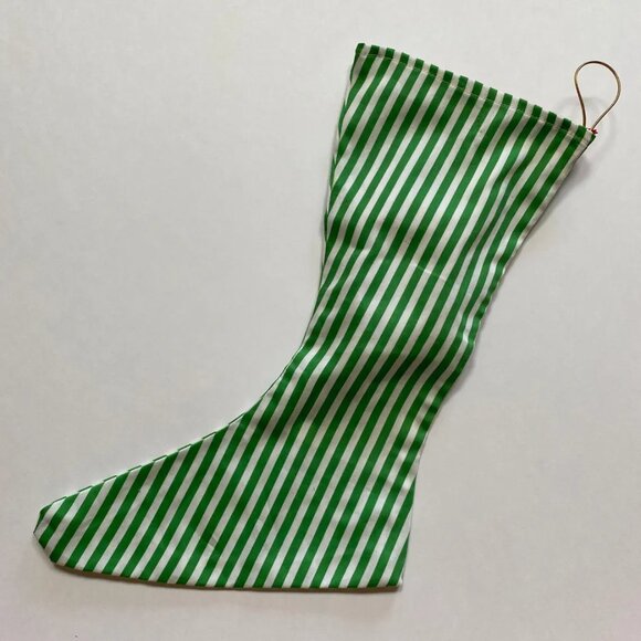 Christmas Stocking with Dolly Face Holiday Decor Xmas Vintage Handmade - Picture 5 of 5